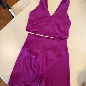 FP Movement by Free People Purple Bike Shorts